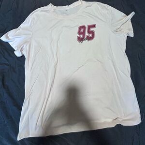 Disney Pixar Cars Lightning McQueen 95 Graphic Tee White Size 2XL